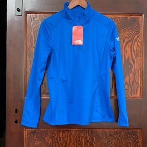 North Face 1/4 zip fleece pullover M NWT